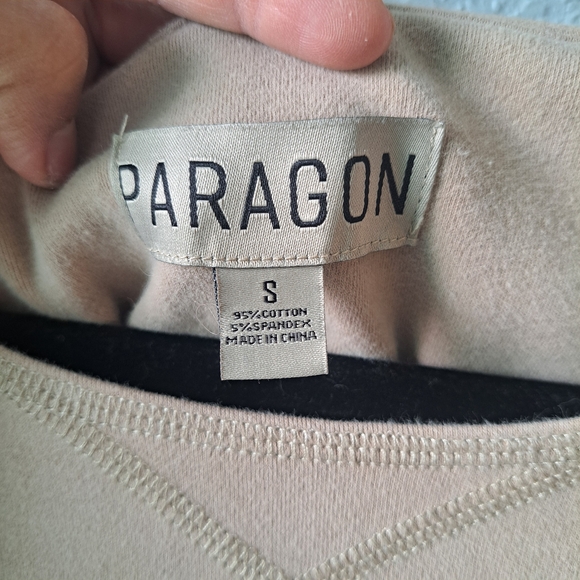 PARAGON Women's Tan Hoodie with Pocket Detail - Picture 5 of 7